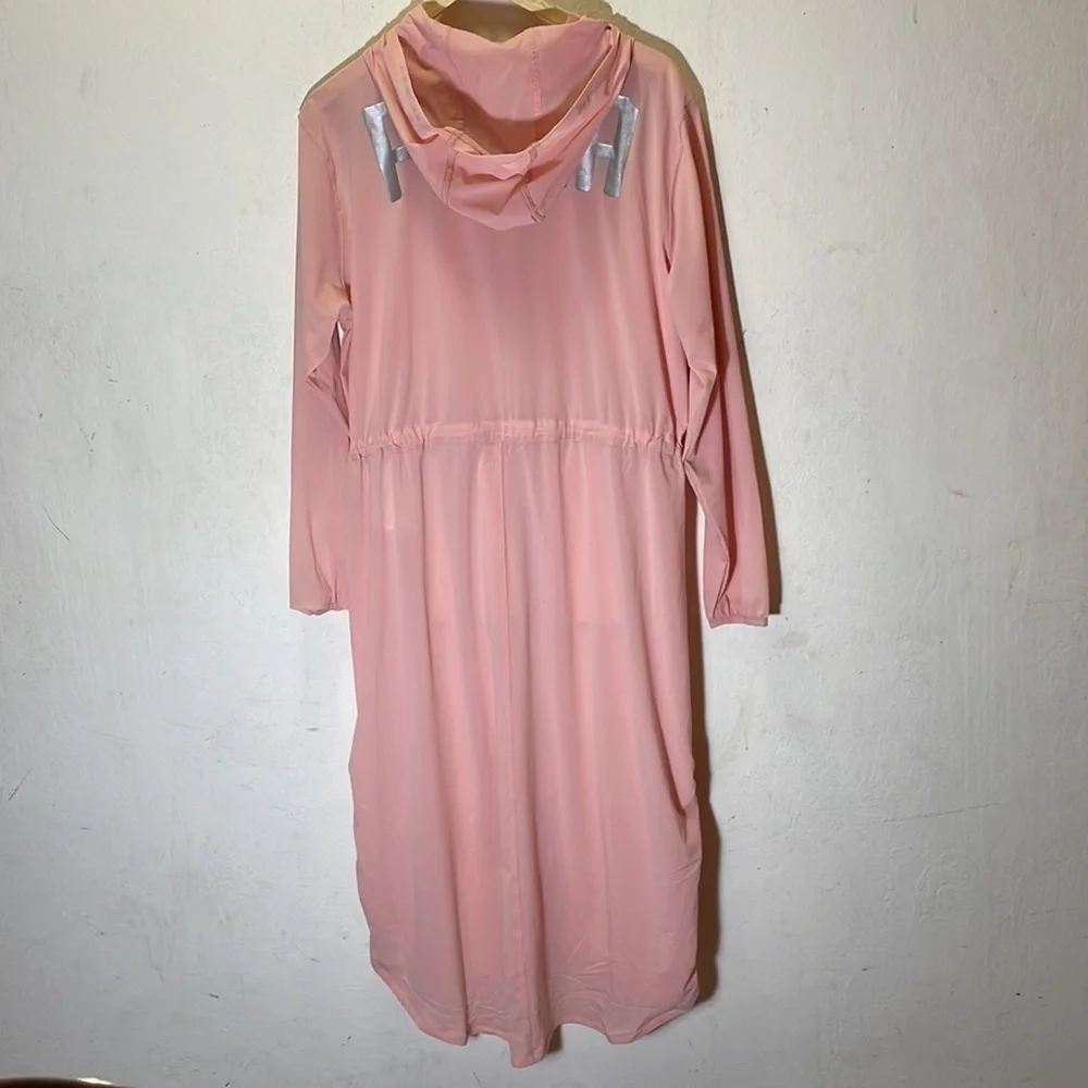 Puma En Pointe Sheer Peach Beige Jacket Size Large NWT